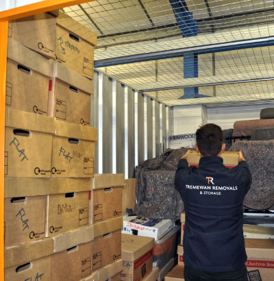 Tremewan Removals & Storage. Helston, Cornwall.